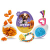 Joy&Toy 2-in-1 Surprise Egg for Dogs: Chicken-Flavored Treat + Toy