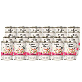 Dolina Noteci Premium Wet Dog Food, Turkey-Rich, 24 x 400 g Set, LIMITED EDITION