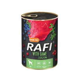 Rafi Wet Dog Food with Venison, 400 g