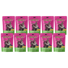 Rafi Classic Wet Cat Food with Chicken, 10 x 100 g Pack