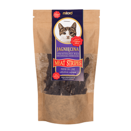 Milord Cat Treats: Lamb Strips, 40 g