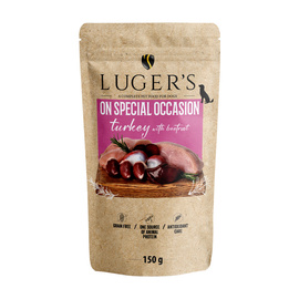 Luger's On Special Occasion Wet Dog Food: Turkey with Beets, 150 g