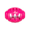 Trixie Soft & Strong Dog Toy: Pink Rugby Ball, 8.5 cm