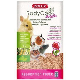 Zolux RodyCob Fresh Strawberry-Basil Plant Bedding, 5 L