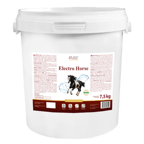 Over Horse Electro Horse Soluble Electrolyte Powder Supplement for Horses, 7.5 kg