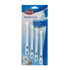 TRIXIE Toothbrush Set for Small-Breed Dogs and Cats, 4-Piece Set