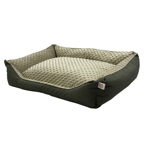Pupilarni Sofa Bed for Medium Dogs, Size M, Olive Green