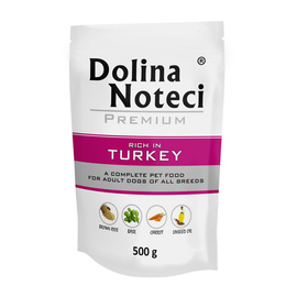 Dolina Noteci Premium Wet Dog Food, Rich in Turkey, 500 g pouch