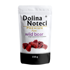 Dolina Noteci Premium Pure Wet Dog Food for Dogs with Allergies, Rich in Wild Game, 150 g pouch