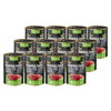 Super Rafi Cat Wet Cat Food with Venison and Chicken Hearts, 12 x 400 g