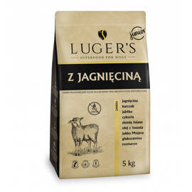 Luger’s Junior Dry Dog Food with Lamb, 5 kg bag