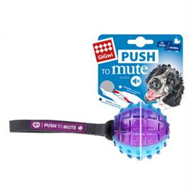 Gigwi Push-to-Mute Dog Squeaker Toy