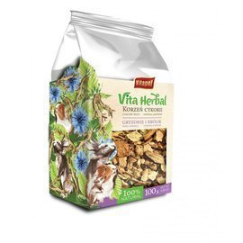 Vitapol Vita Herbal Treat for Rodents and Rabbits, Chicory Root, 100 g