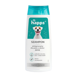 Happs Grooming Shampoo for Dogs with Light-Colored Coats, 200 ml