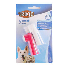 Trixie Toothbrushes for Dogs and Cats, 2-Pack