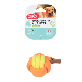 Zolux Dog Toy: Twist Rope Fetch Ball, 6 cm