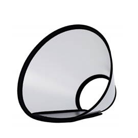 Trixie Plastic Protective Collar with Velcro, Size S: 25–32 cm/12 cm
