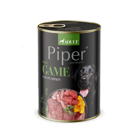 Piper Animals Wet Dog Food with Venison and Pumpkin, 400 g