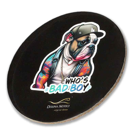 Dolina Noteci 's "Who's a Bad Boy" Cork Coaster