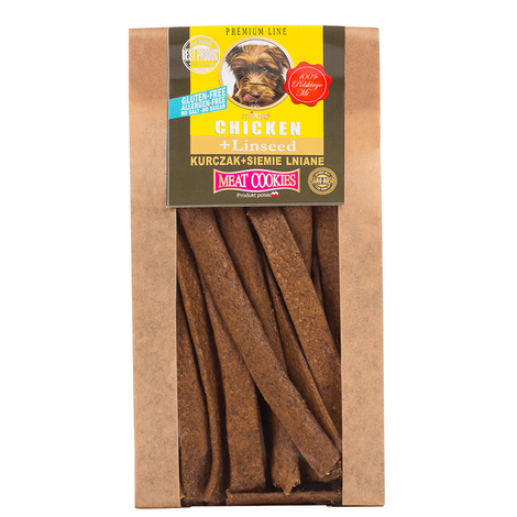 Dog Treats - Chicken and Flaxseed Biscuits, 80 g