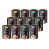 Piper Animals Adult Sterilized Wet Cat Food, Mixed Flavors, 12 x 400 g