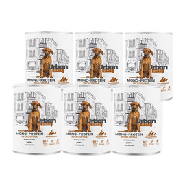 Over Zoo Urban Pets Mono Protein Wet Dog Food with Beef, 6-Pack (800 g each)