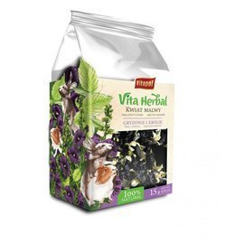 Vitapol Herbal Mallow Flower Rodent Treat, 15g