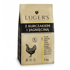 Luger’s Dry Dog Food with Chicken and Lamb, 5 kg bag
