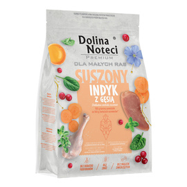 Dolina Noteci s Premium Dry Dog Food for Adult Small Breeds: Turkey & Goose, 3 kg