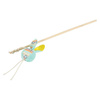 ZOLUX KALI Cat Toy: Fishing Rod with Ball, Col.. green