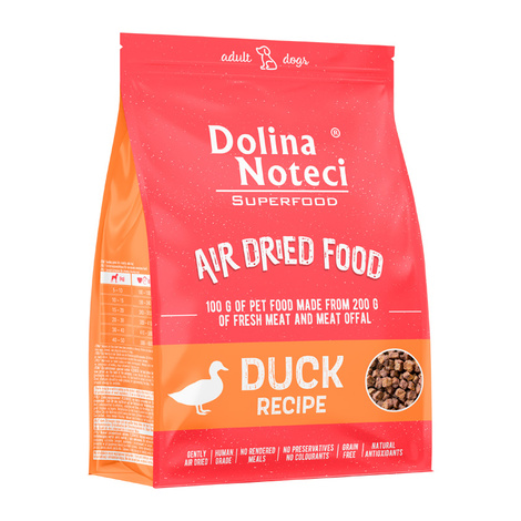 Dolina Noteci Superfood Duck-Based Dry Dog Food, 1 kg