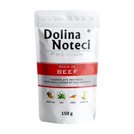 Dolina Noteci Premium Wet Dog Food, Rich in Beef, 150 g pouch