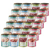 Super Rafi Wet Dog Food with Guinea Fowl and Beef Liver, 12 x 400 g Set