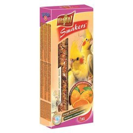 Vitapol Smakers Bird Food for Cockatiels, Orange, 90 g