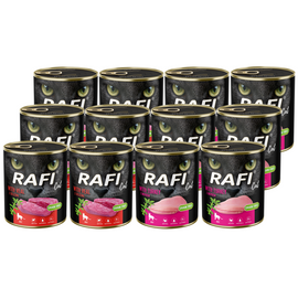Rafi Cat Adult Wet Cat Food with Cod, 400 g
