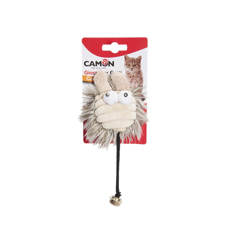 Camon Cat Toy: Furry Beetle Cat Toy with a Bell