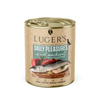 Luger's Daily Pleasures Wet Dog Food with Cod, Mackerel, Tomato, and Brown Rice, 800 g