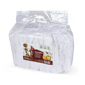 Barry King Dog Diapers, Size M, 12-pack