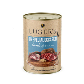 Luger's On Special Occasion Wet Dog Food: Lamb with Brown Rice, 400 g