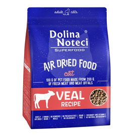 Dolina Noteci Superfood Veal Dish Dry Cat Food 1 kg