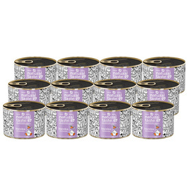 Natural Taste Duck &amp; Wild Duck Wet Cat Food – Duck Meal, 12 x 185 g