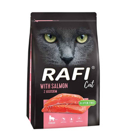 Rafi Cat Sterilised Dry Cat Food with Salmon, 7 kg