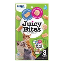 Inaba Juicy Bites Cat Treats: Broth and Squid, 3 x 11.3 g