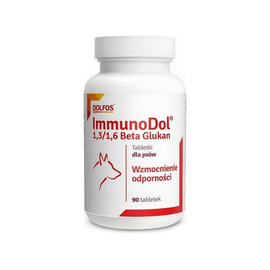Dolvit ImmunoDol Dietary Supplement for Dogs to Support Immunity, 90 tablets