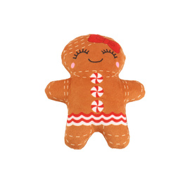Christmas Buba! Mini Gingerbread Lady Dog Toy