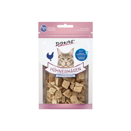 DOKAS Cat Treat: Freeze-Dried Chicken Stomachs, 12 g
