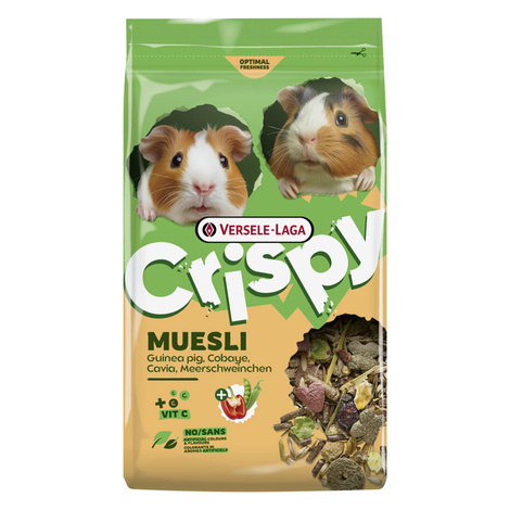 Versele Laga Crispy Muesli Guinea Pigs Food for Pet Guinea Pigs, 2.5 kg