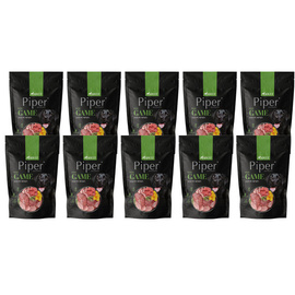 Piper Animals Wet Dog Food with Venison and Pumpkin, 10-pack (500 g each)