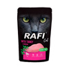 Rafi Cat Adult Wet Cat Food with Turkey, 100 g