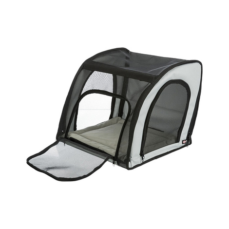 Trixie Dog Car Seat, Gray/Black, 44 x 37 x 40 cm